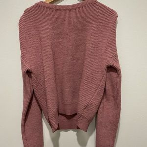 Puffy Shoulder Sweater